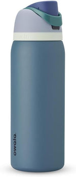 Load image into Gallery viewer, Owala FreeSip Insulated Stainless Steel Water Bottle with Straw, BPA-Free Sports Water Bottle, Great for Travel, 32 Oz, Denim