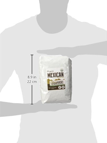 Fresh Roasted Coffee, Organic Mexican | Mold & Myco 3rd Party Tested, USDA Organic, Kosher | Medium Roast 2 lb (32 oz) Whole Bean