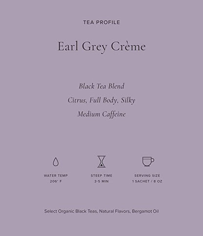 Art of Tea | Earl Grey Crème Black Tea | 4oz Refil Bag