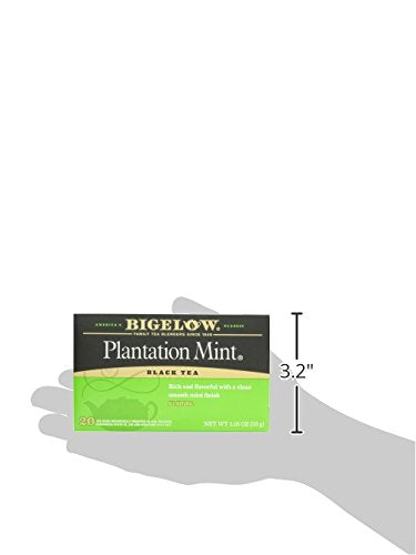 Bigelow Tea Perfectly Mint Black Tea, Caffeinated, 20 Total Tea Bags