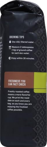 Peet's Coffee, Dark Roast Decaffeinated Ground Coffee - Decaf Major Dickason's Blend 10.5 Ounce Bag (Pack of 2)