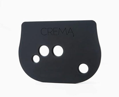 Crema Coffee Tamping Mat for Bambino | Non-Slip Silicone Protection for Countertops & Portafilters | Precision Fit with Drip Tray & Vent Holes | Easy to Clean, Durable Espresso Tamping Pad