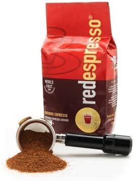 Rooibos Red Tea - Red Espresso - Original South African Red Tea - Ground - Vegan, Non GMO, Antioxidant, Caffeine-Free, Allergy Friendly, Kosher, Organic (2.2Lbs (1kg))