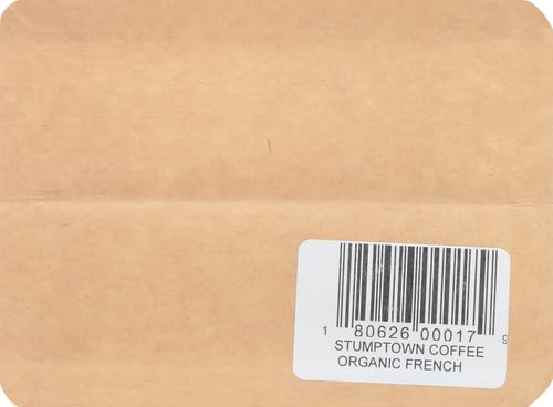 Stumptown Coffee Roasters, Dark Roast Organic Whole Bean Coffee - French Roast with Flavor Notes of Clove and Bittersweet Chocolate, 24 Ounces (2 Bags of 12 Ounces)