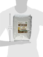 Load image into Gallery viewer, Fresh Roasted Coffee, Organic Mexican | Mold &amp; Myco 3rd Party Tested, USDA Organic, Kosher | Medium Roast 5 lb (80 oz) Whole Bean