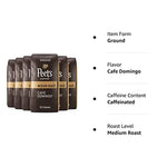 Load image into Gallery viewer, Peet's Coffee, Medium Roast Ground Coffee - Café Domingo 63 Ounces (6 Bags of 10.5 Ounces)