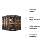 Load image into Gallery viewer, Peet's Coffee, Dark Roast Ground Coffee - Major Dickason's Blend 63 Ounces (6 Bags of 10.5 Ounces)
