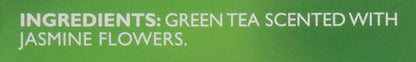 Twinings Green Tea with Jasmine Individually Wrapped Bags, 20 Count (Pack of 1), Fragrant Floral Scent, Caffeinated, Enjoy Hot or Iced, 20 Teabags