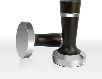 51mm 2 in 1 Coffee Tamper Espresso Hand Tamper 304 Stainless Steel Espresso Coffee Tamper with WDT Tool and Mat (51mm 2 in 1)