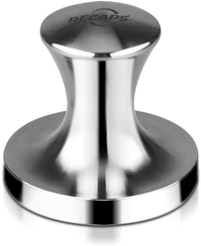 RECAPS Stainless Steel Espresso Coffee Tamper Filling Tool Reusable Coffee Filter Refillable Filter Compatible with Nespresso Vertuo Vertuoline Original Pods 45mm