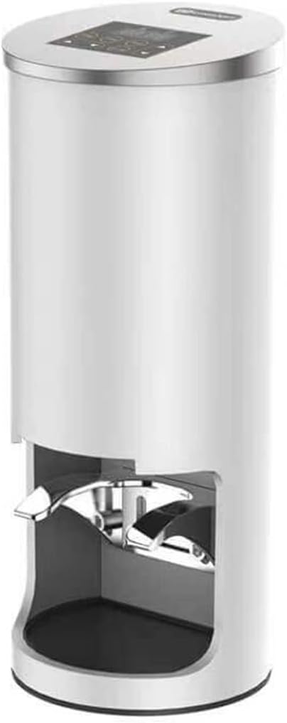 Automatic Coffee Tamper Machine Tamper 58/58.3mm Commercial Non-stick Tamper Espress Cafe Efficient Coffee Tamper Machines (58.3mm, White)