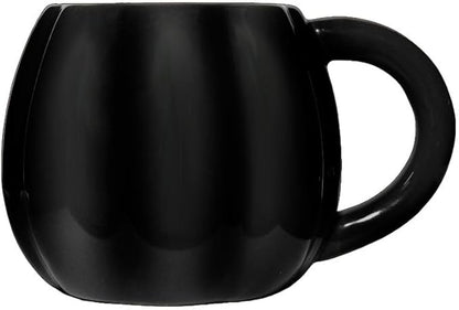 Sweet Water Decor Black Pumpkin Coffee Mug, 19oz Ceramic Fall Mug, Cozy Autumn Home Decor Drinkware for Coffee, Tea & Cider, Microwave & Dishwasher Safe, Fall Gift for Men & Women