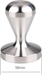 Load image into Gallery viewer, Stainless Steel 58mm Coffee Tamper 100% Stainless Steel Espresso Tamper Tool