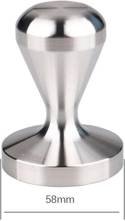 Stainless Steel 58mm Coffee Tamper 100% Stainless Steel Espresso Tamper Tool