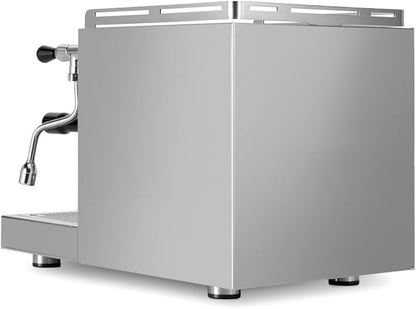 Diletta Alto Espresso Machine with Flow Control | Dual Boiler | PID | Shot Timer | Adjustable OPV | (Stainless Steel)