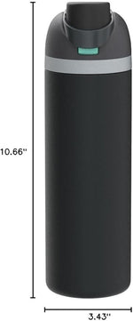 Load image into Gallery viewer, Owala FreeSip Insulated Stainless Steel Water Bottle with Straw for Sports, Travel, and School BPA-Free Sports Water Bottle, 32 oz, Foggy Tide