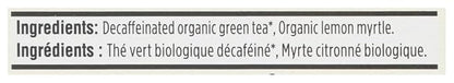 365 by Whole Foods Market, Organic Decaffeinated Green Tea with Lemon Myrtle (40 Tea Bags), 2.1 Ounce (pack of 12)