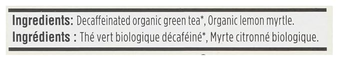 365 by Whole Foods Market, Organic Decaffeinated Green Tea with Lemon Myrtle (40 Tea Bags), 2.1 Ounce (pack of 12)