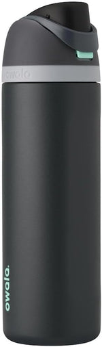 Load image into Gallery viewer, Owala FreeSip Insulated Stainless Steel Water Bottle with Straw for Sports and Travel, BPA-Free, 24oz, Foggy Tide
