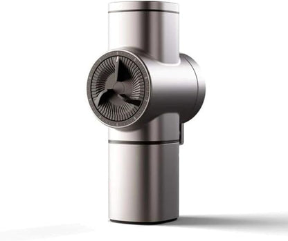 Pietro Manual Coffee Grinder - Made in Italy - By Fiorenzato (Silver)