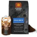 Load image into Gallery viewer, Copper Moon Ground Coffee, Medium Roast, Cold Brew Special Blend, 32 Oz