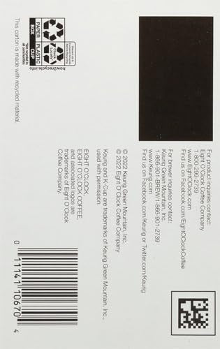 Eight O'clock The Original Coffee, 12 ct(Pack of 1)