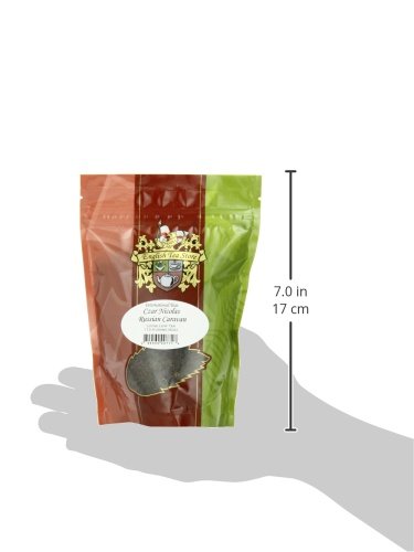 English Tea Store Loose Leaf, Czar Nicolas Russian Caravan Tea Pouches, 4 Ounce (Pack of 2)