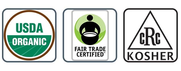 FARMERS MARKET JO: 10 oz, Organic Ground Coffee, Lighter Roast, 100% USDA Certified Organic, Fair Trade Certified, Kosher, Soft Velvet Feel, 100% Arabica Specialty Coffee, Non-GMO, Gluten Free