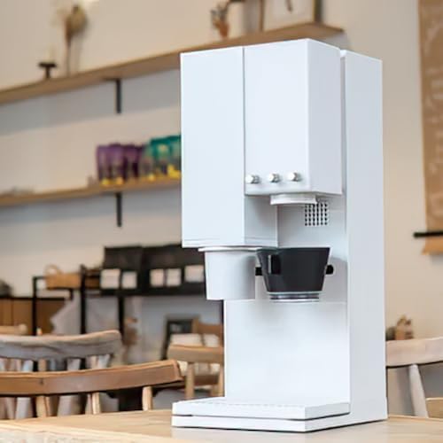 xBloom Studio – The Ultimate Coffee Machine – Drip Coffee Maker with Integrated Grinder, Scale, and 3 Levels of Automation, Moonlight White