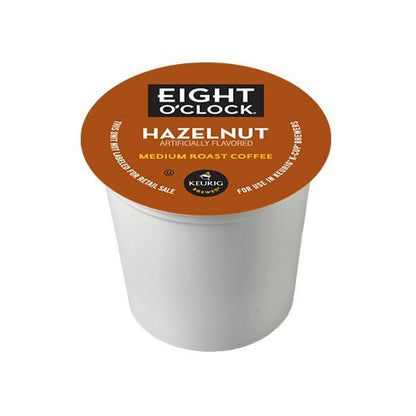 Eight O'Clock Coffee Hazelnut Coffee Beans, 120 K-Cups