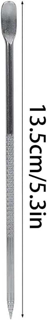 3PCS Silver Stainless Steel Coffee Art Pen Tool Espresso Machine Cafe Home Kitchen Coffee Fancy Stitch Barista Tool for Cappuccino Latte Art Espresso Decorating