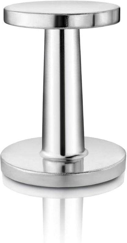 New Star Foodservice Commercial Grade Stainless Steel 18/8 Frothing Pitcher (Espresso Tamper)