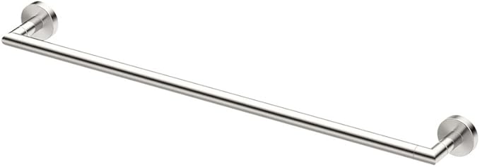 Gatco 4640 Glam Single Towel Bar, 24 Inch, Satin Nickel
