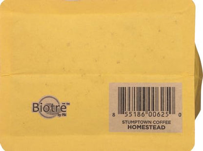 Stumptown Coffee Roasters, Medium Roast Whole Bean Coffee - Homestead Blend, Flavor Notes of Milk Chocolate, Cherry and Orange, 24 Ounces (2 Bags of 12 Ounces)
