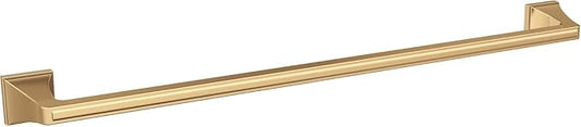 Amerock BH36024CZ | Champagne Bronze Towel Bar | 24 in (610 mm) Towel Rack | Mulholland | Bathroom Towel Holder | Bathroom Hardware | Bath Accessories