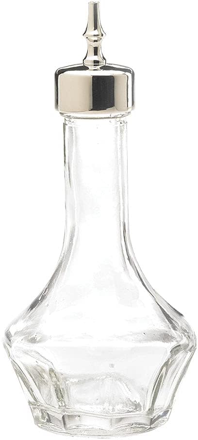 Barfly Bitters Bottle with Threaded Stainless Top, 1.7 oz, (M37134)