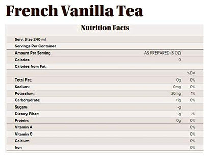 Bigelow French Vanilla Tea 28-Count Box (Pack of 1) Premium Black Tea Flavored with Vanilla Antioxidant-Rich Gluten-Free Full-Caffeine Tea