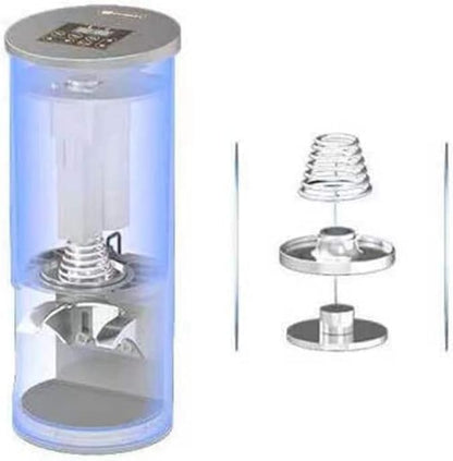 Automatic Coffee Tamper Machine Tamper 58/58.3mm Commercial Non-stick Tamper Espress Cafe Efficient Coffee Tamper Machines(58mm, White)