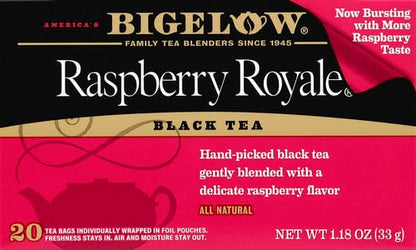 Bigelow Tea Raspberry Tea, 20 ct