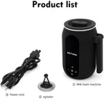Load image into Gallery viewer, Milk Frother, 4 in 1 Electric Milk Steamer Warmer Foam Maker for Frothing and Heating Coffee, Latte, Macchiato, Cappuccino, Hot Chocolate (US Plug)