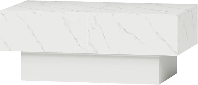 Coffee Table with Large Storage for Living Room Farmhouse Center Tables Mesas De Centro para Salas Modernas Nesting Modern Coffee Table for Reception Room