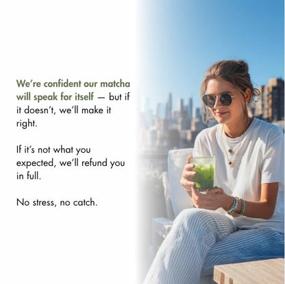 Nippon Matcha – Organic Ceremonial Grade Japanese Matcha Green Tea Powder – First Harvest from Uji, Kyoto – USDA Certified, Stone-Ground, Smooth & Vibrant (100g/3.53oz)