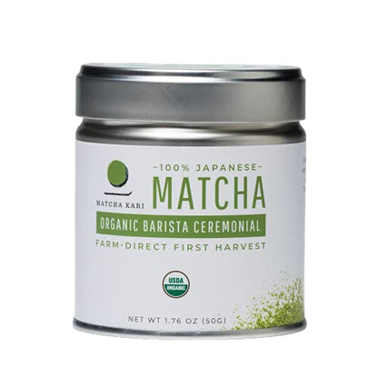 Dr. Weil Matcha Kari - Organic Matcha Green Tea Powder - 50 grams - Japanese Barista Grade
