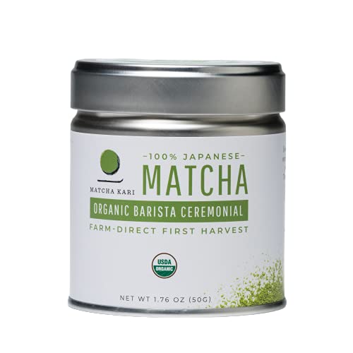 Dr. Weil Matcha Kari - Organic Matcha Green Tea Powder - 50 grams - Japanese Barista Grade