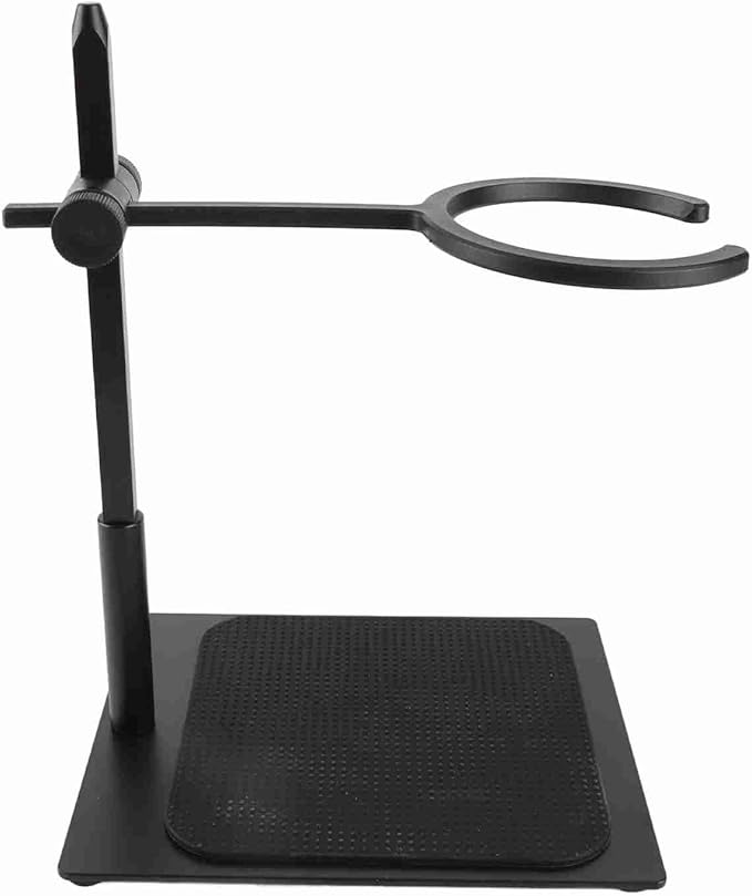 Pour Over Coffee Station, Adjustable Antislip Aluminum Alloy Coffee Dripper Stand, Portable Coffee Filter Holder for Home Office Coffee Enthusiast