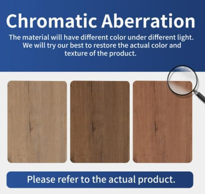 38.58" Modern Farmhouse Coffee Table, Drum American Retro Style Coffee Table for Office, Dining Room and Living Room, Natural