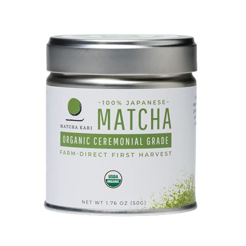 Dr. Weil Matcha Kari - Organic Matcha Green Tea Powder - 50 grams - Japanese Ceremonial Grade