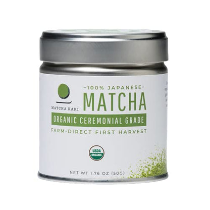 Dr. Weil Matcha Kari - Organic Matcha Green Tea Powder - 50 grams - Japanese Ceremonial Grade