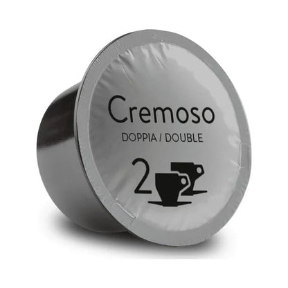 Bristot Cremoso Double Espresso Capsules – Medium Roast – Intense, Creamy, Full-Bodied – 11.2g – Compatible with Lavazza Blue Machines – 50 Count*