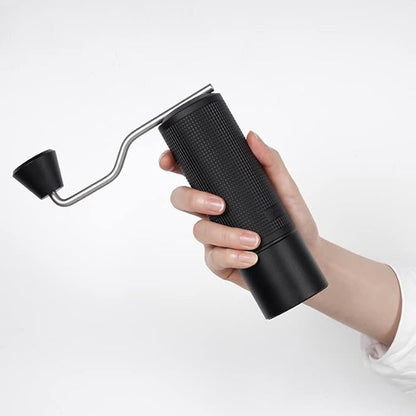 TIMEMORE Chestnut ESP Manual Coffee Grinder with Patented Stainless Steel Conical Burr - Precise Adjustable Setting, Hand Coffee Been Grinder for Espresso Moka French Press Pour Over - Black